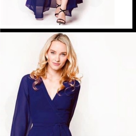 Yumi Kim Aurora maxi dress in Navy blue - Picture 2 of 5